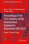 Proceedings of the 21st Congress of the International Ergonomics Association (IEA 2021)