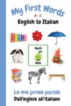 My First Words A - Z English to Italian