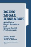 Morris, R: Doing Legal Research