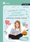 Leseleicht-Texte zu Festen und Feiertagen