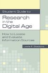 Student Guide to Research in the Digital Age