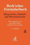 Beck'sches Formularbuch Bürgerliches, Handels- und Wirtschaftsrecht