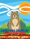 Libro para colorear de osos para niños