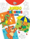 Jumbo Colouring Red  Book  for 4 to 8 years old  Kids | Best Gift to Children for Drawing, Coloring and Painting