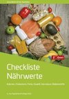 Checkliste Nährwerte