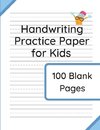 Handwriting Practice Paper for Kids