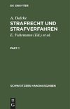 Strafrecht und Strafverfahren