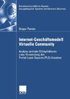 Internet-Geschäftsmodells Virtuelle Community