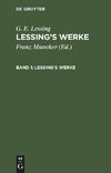 Lessing's Werke, Band 1, Lessings Werke