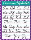 Cursive Alphabet