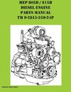 MEP 805B / 815B Diesel Engine Repair Parts Manual TM 9-2815-259-24P