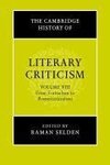 The Cambridge History of Literary Criticism