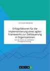 Erfolgsfaktoren für die Implementierung eines agilen Frameworks zur Zielsteuerung in Organisationen. Von der Vision zur sichtbaren Strategieumsetzung