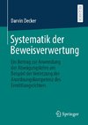 Systematik der Beweisverwertung