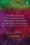 The Routledge Encyclopedia of Research Methods in Applied Linguistics