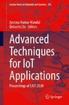 Advanced Techniques for IoT Applications