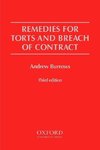 Burrows, A: Remedies for Torts and Breach of Contract