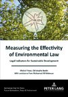 Measuring the Effectivity of Environmental Law