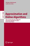 Approximation and Online Algorithms