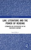 Law, Literature and the Power of Reading