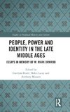 People, Power and Identity in the Late Middle Ages