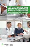 GUÍA DE RECOMENDACIONES   PARA EL ALTA DE PACIENTES