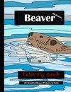 Beaver Coloring Book