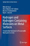 Hydrogen and Hydrogen-Containing Molecules on Metal Surfaces