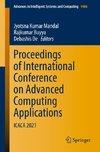 Proceedings of International Conference on Advanced Computing Applications