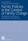 Family Policies in the Context of Family Change