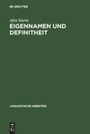 Eigennamen und Definitheit