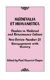 Medievalia Et Humanistica No. 31