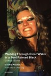 Walking Through Clear Water in a Pool Painted Black