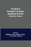 The Best of the World's Classics, Restricted to Prose (Volume I) - Greece