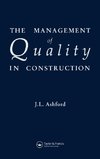 The Management of Quality in Construction