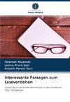 Interessante Passagen zum Leseverstehen