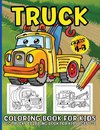 Trucks Coloring Book For Kids