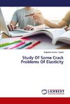 Study Of Some Crack Problems Of Elasticity