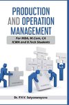 PRODUCTION AND OPERATION MANAGEMENT