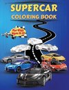 Supercar Coloring Book For Kids Ages 8-12