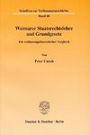 Weimarer Staatsrechtslehre und Grundgesetz.