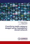 Classifying multi-category images using Convolution neural network