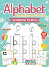 Alphabet Handwriting and Coloring Workbook For Kids