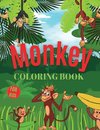 Monkey Coloring Book For Kids