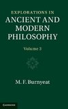 Explorations in Ancient and Modern Philosophy