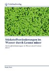 Stickstoffveränderungen im Wasser durch Lemna minor