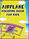 Airplane coloring book for kids