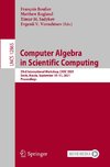 Computer Algebra  in Scientific Computing