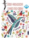 Bird coloring book for kids