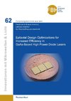 Epitaxial Design Optimizations for Increased Efficiency in GaAs-Based High Power Diode Lasers